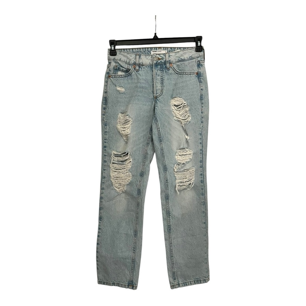 Garage destroyed ex-boyfriend jeans